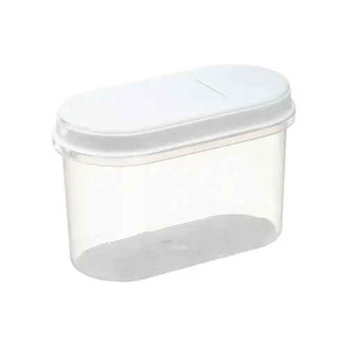 Bewaarbox Margerit, 1,2 liter, grijs - Plast Team