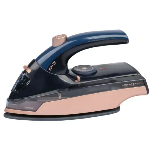 Reisstrijkijzer PC-DB 3125, blauw-roze - Profi Care 