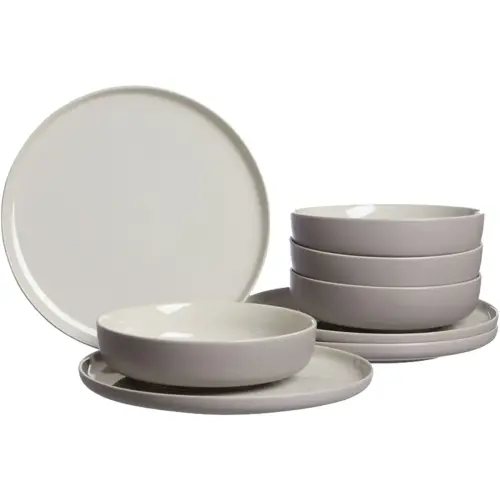 Jasper servies, 8-delig, taupe - Ritzenhoff & Breker 