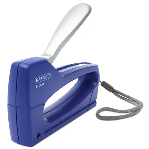 Zweefklamerpistool Z-Duo Mini, blauw - Rapesco