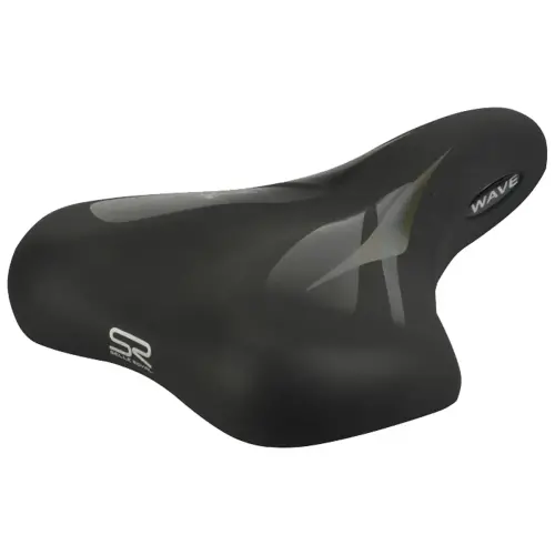 Gelzadel voor toerfietsen, zwart - Selle Royal