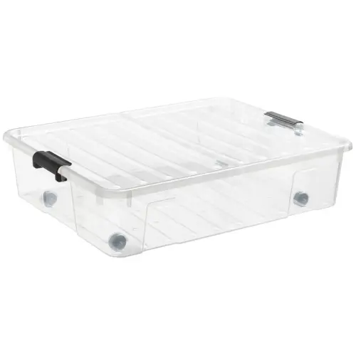 Opbergdoos HOME BOX BEDROLLER XL, 49 L - Plast Team 