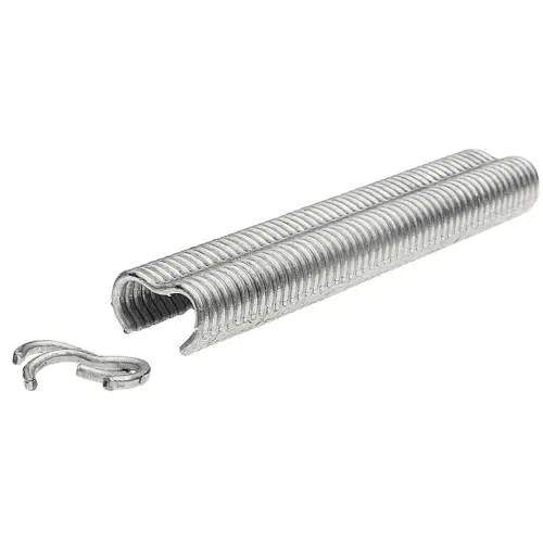 Klem voor gaas VR22, kunststof coating, zwart - Rapid Tools