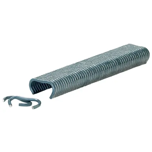 Klem voor gaas VR22, kunststof coating, zwart - Rapid Tools