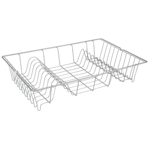 Colonia afdruiprek, metallic zilver, L480 mm - Metaltex