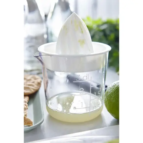 Citruspers, transparant/wit - Gastromax 
