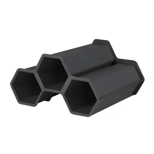 Mini-standaard voor flessen, antraciet - Eda Fontaine