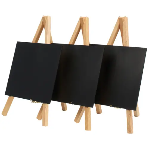 MINI tafelbord met driepoot, zwart - Securit