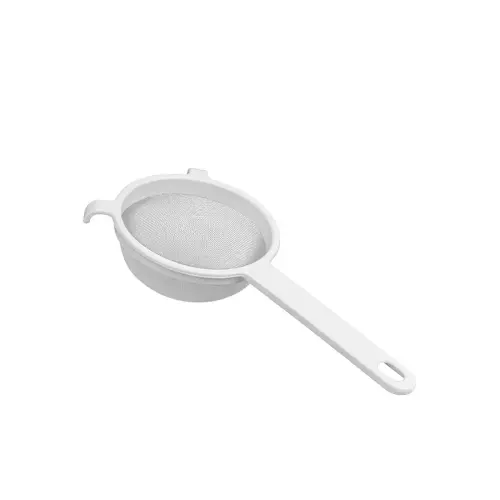 Plastic vergiet, diameter 100 mm, wit - Metaltex 