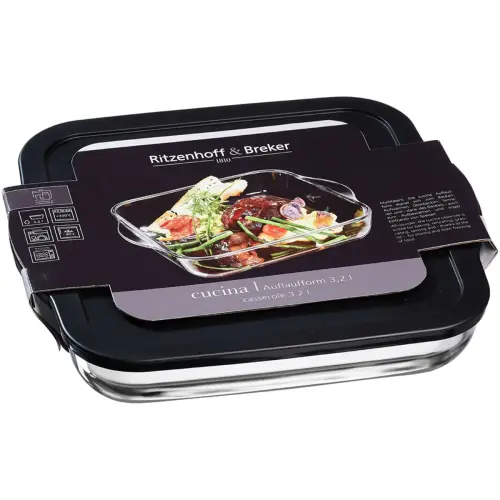 Ovenschaal CUCINA, glas, 3,2 l - Ritzenhoff & Breker