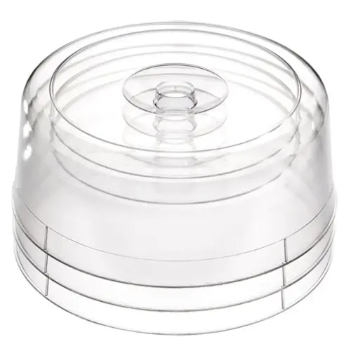 Bewaarklok, diameter 300 mm, transparant - APS