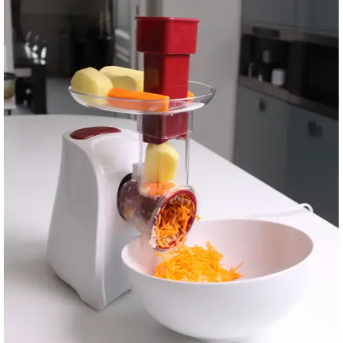 Elektrische groentesnijder Easy Veggie, 4-in-1 - Little Balance