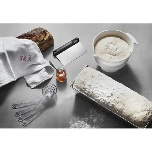 Deegschraper, zwart/wit - Gastromax