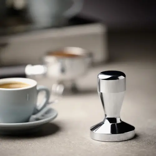 Rvs koffietamper, diameter 58 mm - APS