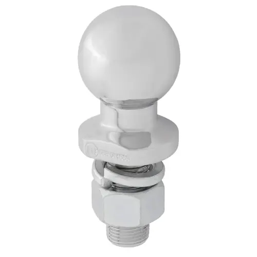 Aanhangwagenkogel - 50 mm kogel - Zilver - IWH 