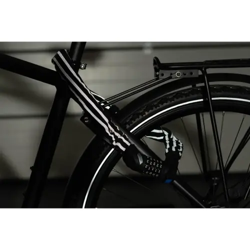 FISCHER Fietsslotketting Reflex Code, (L)800 mm