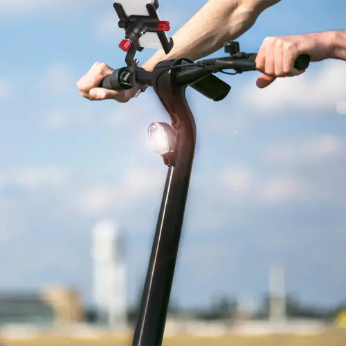 LogiLink Smartphonehouder voor fiets, recht, zwart/rood