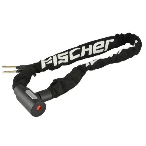 Antidiefstalketting voor fiets - lengte 900 mm - Zwart - Fischer 