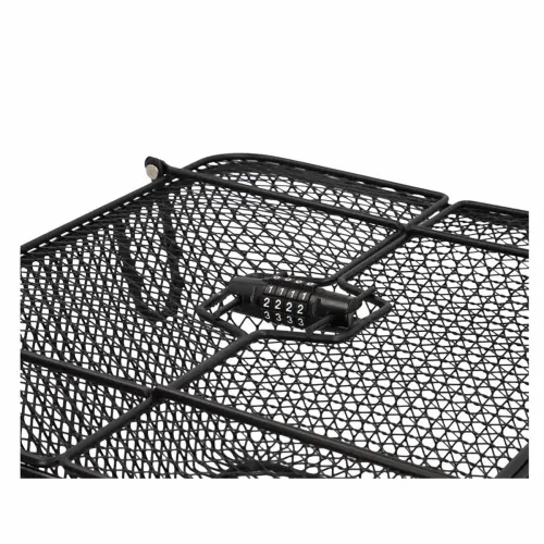 FISCHER Fietsbagagedragermand PLUS Safe, zwart