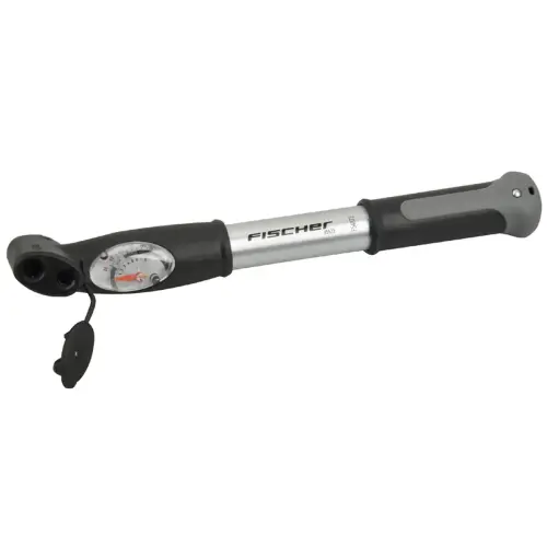 FISCHER Mini luchtpomp voor fiets, van aluminium, (H) 295 mm