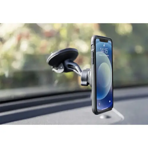 ANSMANN Magnetische smartphonehouder voor in de auto, zwart