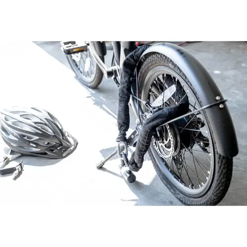 BRÜDER MANNESMANN Fietsslotketting, lengte: 1,2 m