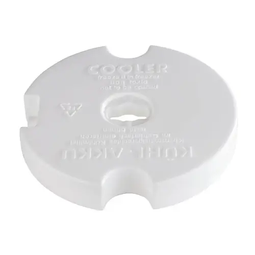 APS koelblok, diameter: 150 mm, wit