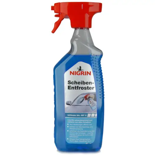 Ruitontdooier NIGRIN, 750 ml pompverstuiver 