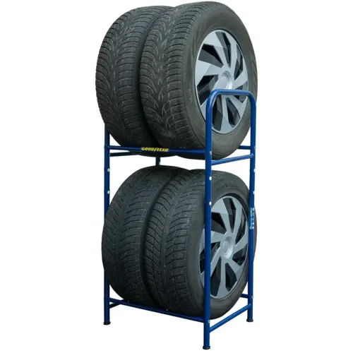 GOODYEAR Rek voor autobanden, geschikt voor 4 banden, blauw 