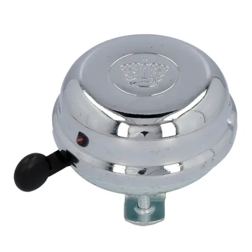 FISCHER Fietsbel voor stuur, chroom, zilver