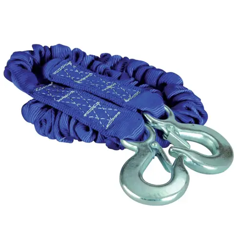 uniTec XXL elastische sleepkabel, 3.000 kg, met sluiting