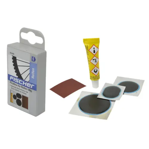FISCHER Reparatieset voor fietsband, 5 stuks