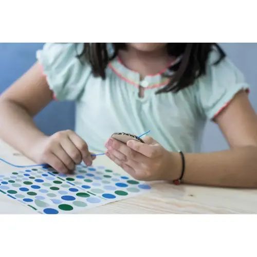 Verwijderbare stickervellen in assorti vormen en kleuren, 60 vellen - Apli