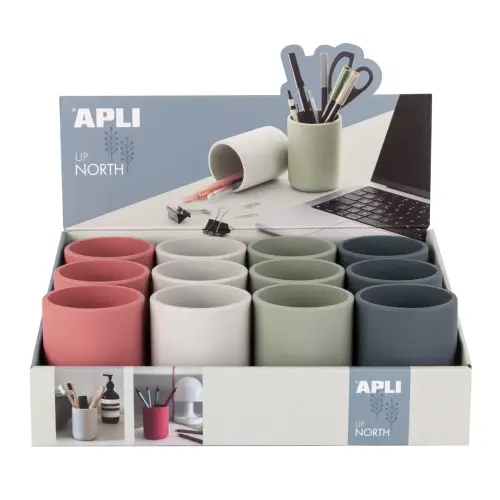 Siliconen pennenhouders Up North 12 stuks - Apli
