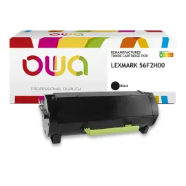 Hoge capaciteit toner LEXMARK 56F2H00 gereviseerd OWA 