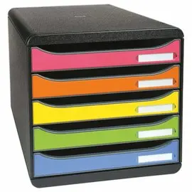Archiefmodule Big Box Plus 5 laden - Assorti - Exacompta 