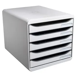 Archiefmodule Big Box Plus 5 laden - Grijs - Exacompta 