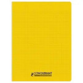 Polypropyleen schrift, genaaid, 96 pagina's SEYES 240x320 90g geel 