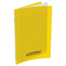 Polypropyleen schrift met nietjes 48 pagina's SEYES 170x220 90g geel 