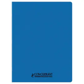 Polypropyleen schrift genaaid 48 bladzijden SEYES 240x320 90g blauw 