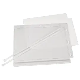 5 Waterdichte displayhoezen - A5 - Kabelbindersluiting - DURABLE 