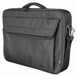 Atlanta 15,6" Eco zwarte schoudertas 