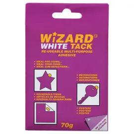 Etui met 78 witte kleefstrips 