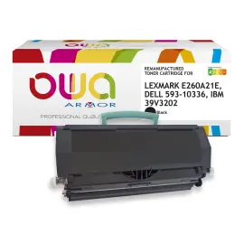 Lasercartridge  LEXMARK Zwart E260A11E compatibel ARMOR 