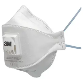 10 Witte masker met klep - &eacute;&eacute;n maat 