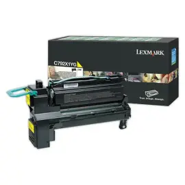 Toner LEXMARK geel C792X1YG 