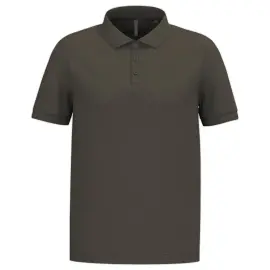 Herenpolo - Korte mouwen - Maat 3XL - Kaki 