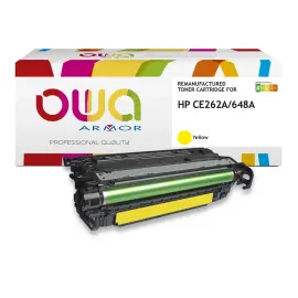 Lasercartridge  HP Geel CE262A compatibel ARMOR 