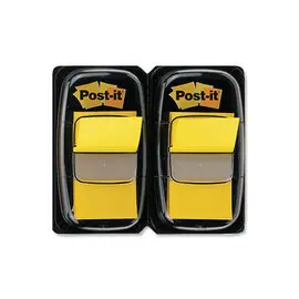 002 Dispensers van POST-IT zachte indextab-bladwijzers Geel 