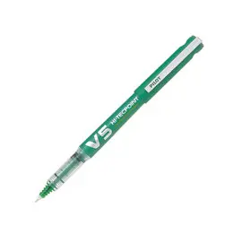 Rollerpen met herlaadbare, naaldpunt  - Groen - V5 PILOT 